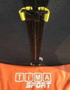 Trampolina ogrodowa Tima Sport P1711023 z siatką wewnętrzną 8 FT 244 cm 4