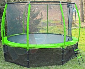 Trampolina ogrodowa Tima Sport P1723442 z siatką wewnętrzną 8 FT 244 cm 10