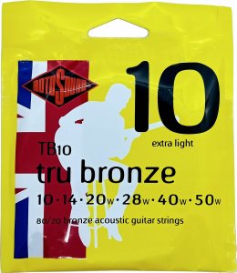 ERNIE BALL Struny do gitary akustycznej ROTOSOUND 10-50| TB10 4