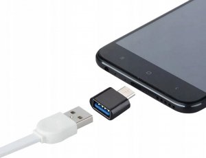 Adapter USB Karizo USB-A - USB-C Czarny  (129734) 2