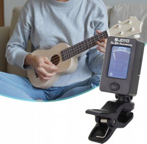 Joyo Tuner stroik do gitary ukulele BATERIA GRATIS 11