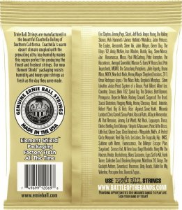 ERNIE BALL Struny do gitary akustycznej | EB 2069 4