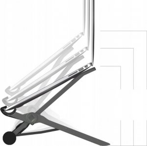 Nexstand Podstawka pod laptop K2 Lekka Przenośna 4