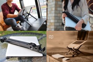 Nexstand Podstawka pod laptop K2 Lekka Przenośna 5