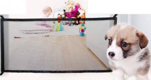 Ultimar Bramka zabezpieczająca przegroda dla psa drzwi 2