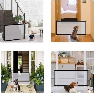 Ultimar Bramka zabezpieczająca przegroda dla psa drzwi 3