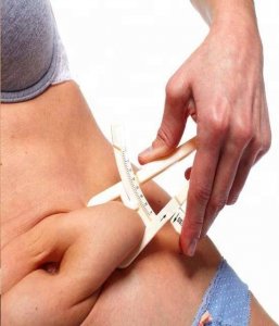 Ultimar Kaliper fałdomierz miernik tłuszczu miarka zestaw 14