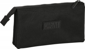 Piórnik Capitn Amrica Torba szkolna Capitn Amrica Czarny (22 x 12 x 3 cm) 2