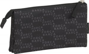Piórnik F.C. Barcelona Torba szkolna F.C. Barcelona Fora Bara Czarny (22 x 12 x 3 cm) 3