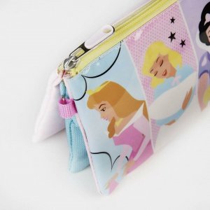 Piórnik Princesses Disney Torba szkolna Princesses Disney Różowy (11,5 x 2 x 22,5 cm) 2