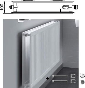 Kermi GRZEJNIK FTV 10 400/3000 KERMI higieniczny Z ZAWIESZENIAMI 1030W LEWY 3