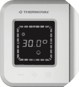 Grzejnik łazienkowy Thermoval Grzejnik łazienkowy elektryczny z programatorem Boston 750 wym. 1120 x 550 x 50 3