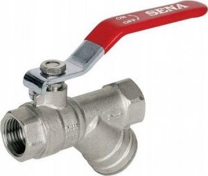 Arco Zawór kulowy z filtrem skośnym 3/4 SENA 3