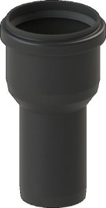 Almeva STARR Redukcja DN60/80 UV Stabilne Czarne 1