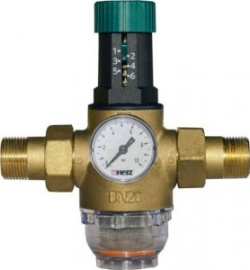 Herz Filtr do wody zimnej z reduktorem ciśnienia DN20 6