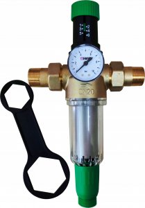 Herz Filtr do wody zimnej z reduktorem ciśnienia DN20 7