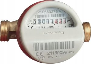 BMETERS Wodomierz JS antymagn. 1/2, przepływ 2,5 do wody ciepłej MID R100/R50 z modułem radiowym IP65 2