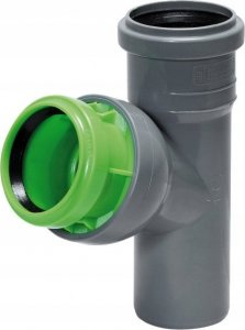 LEO MINER Trójnik nastawny kanalizacji wewnętrznej 50/50/45^-88^ 2