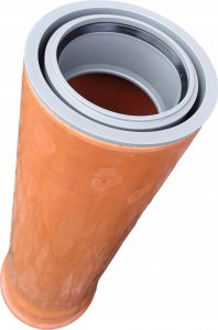 Magnaplast Redukcja kanalizacji wewnętrznej 160/110 HTR szara 3