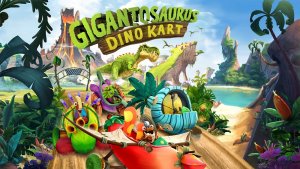 Gigantosaurus (Gigantozaur): Dino Kart Nintendo Switch 3