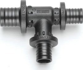 Rehau Trójnik red PX - 25-16-20 RAUTITAN - PPSU 1