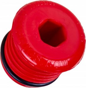 TI Group Korek do prób szczelności do rury PEX 16x2,0mm czerwony 2