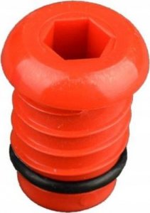 TI Group Korek do prób szczelności do rury PEX 32x3,0mm czerwony 2