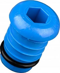 TI Group Korek do prób szczelności do rury PEX 26x3,0mm niebieski 2