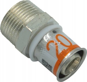 Uponor Uponor S-Press PLUS złączka z gwintem zewn. 20-R3/4MT 2