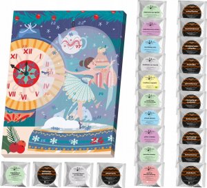 Kalendarz adwentowy Cup&You Holiday Wonderland z kawą i herbatą 24 saszetki 2