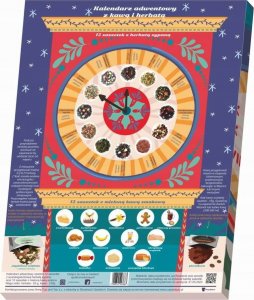 Kalendarz adwentowy Cup&You Holiday Wonderland z kawą i herbatą 24 saszetki 4