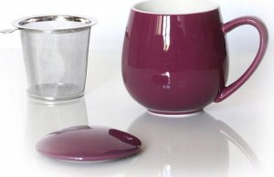 Cup&You Elegancki prezent dla babci kubek do parzenia ziół 3