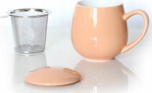 Cup&You Brzoskwiniowy komplet do parzenia herbaty dla żony 3