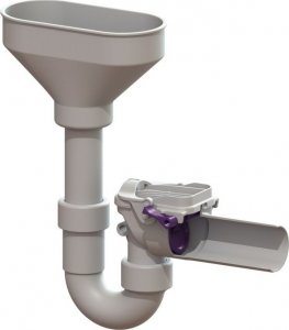 Kessel Zawór przeciwzalewowy Siphon DN50 2