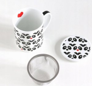 Cup&You Kubek PANDA LOVE z zaparzaczem i pokrywką 4