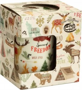 Cup&You Prezent dla podróżnika kubek WOODLAND + zaparzacz 2