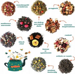 Cup&You Herbaciany box z jesienną świecą BROWNIE I DYNIA 8