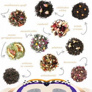 Cup&You Pachnący box z sypaną herbatą i różową świecą 7