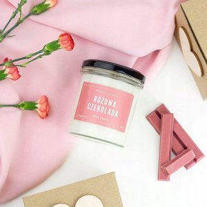 Cup&You Pachnący box z sypaną herbatą i różową świecą 8