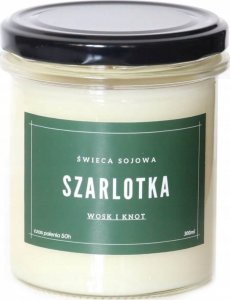 Cup&You Sojowa świeca o zapachu aromatycznej SZARLOTKI 1