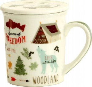 Cup&You Dziki kubek na herbatę WOODLAND porcelana 250ml 1