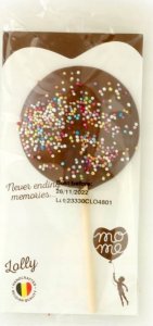 Cup&You Ręcznie wykonany czekoladowy lizak dla zakochanych 2