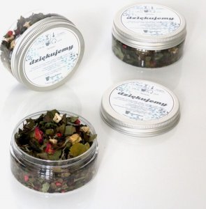 Cup&You Urocze mini PODZIĘKOWANIE herbata 10g ŚLUB WESELE 2