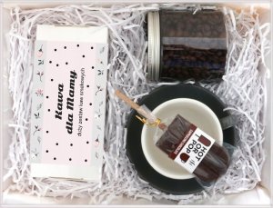 Cup&You Box DLA MAMY wyjątkowy prezent gift zestaw z kawą 1