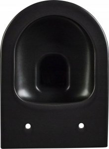 Zestaw kompaktowy WC Vilarte Miska Wisząca Czarna Mel Z/D 147-004-Lm 3