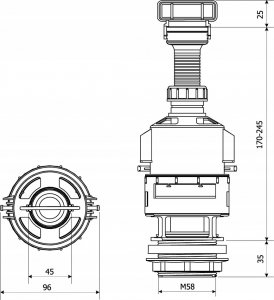 KK-Pol Zaw.Spust.Wyciągany Zs0/200/0/TSyfony, stelaże 2