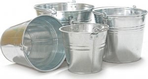 Wiadro ocynkowane 5 l 5