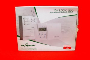 DK System DK Logic 200 Termostat pokojowy bezprzewodowy (DWZ) (PWE) (PWE)DK Logic 200 Termostat pokojowy bezprzewodowy 1