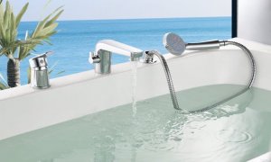 Bateria wannowa Sotbe Nea 3-otworowe chrom (NEA-BS3-60253488) 2