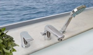 Bateria wannowa Sotbe Nea 3-otworowe chrom (NEA-BS3-60253488) 3